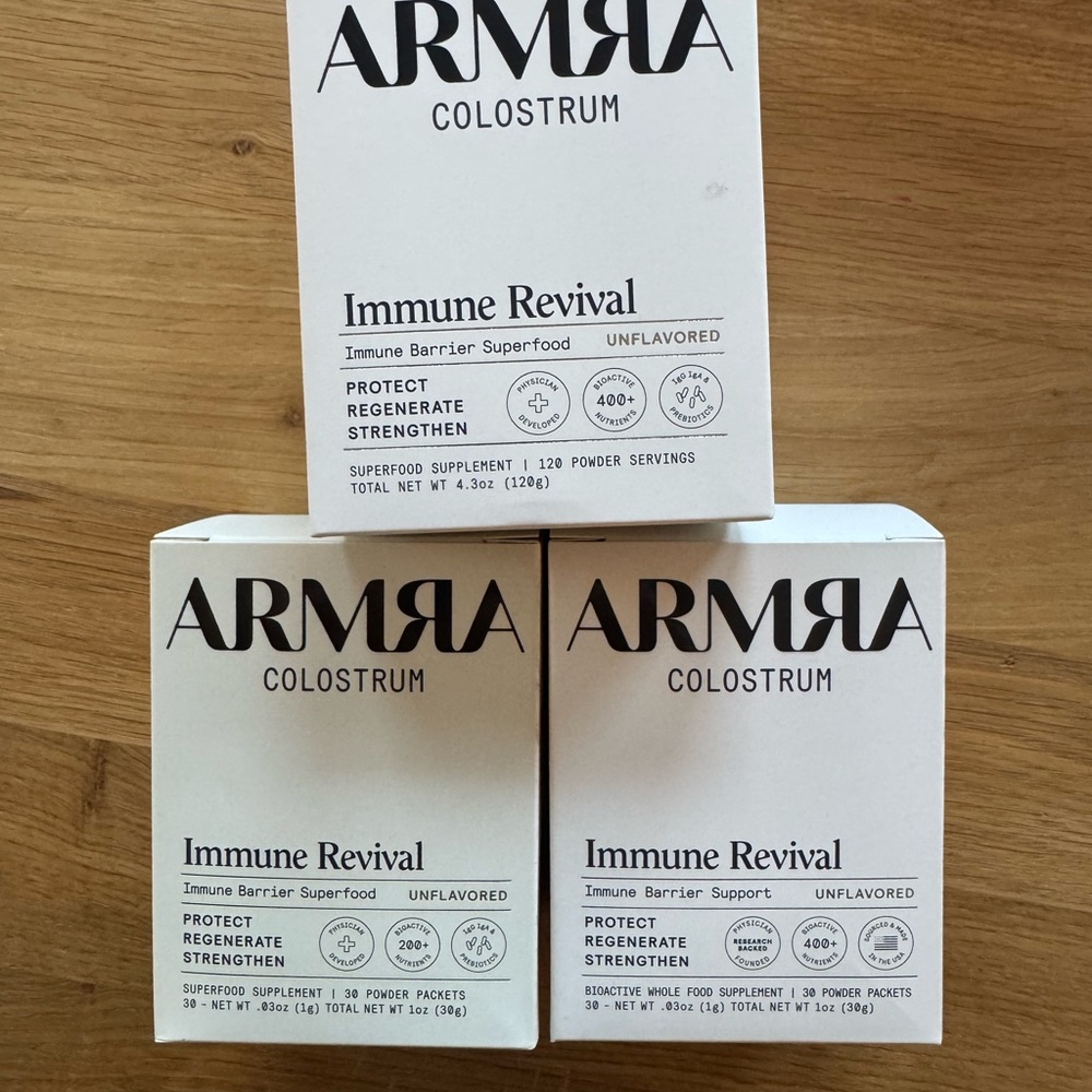 ARMRA Supplements - 3 boxes